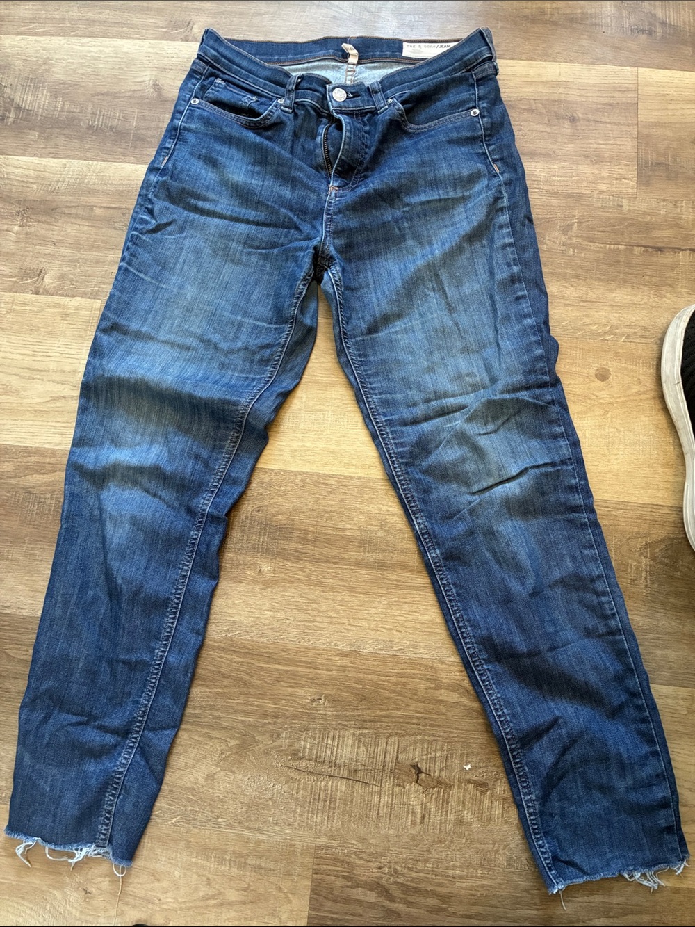 Rag & Bone 10” ankle skinny